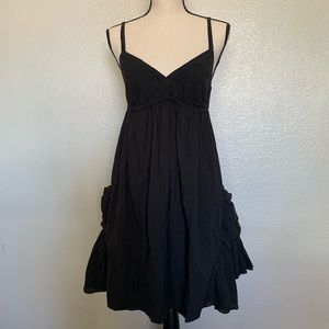 Moda International black flowy dress small